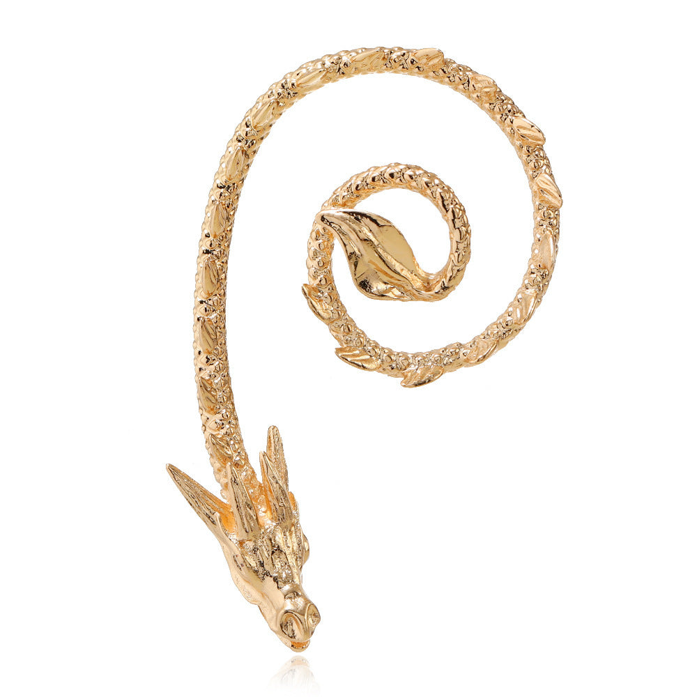 Fashion Punk Vintage Flying Dragon Ear Hook