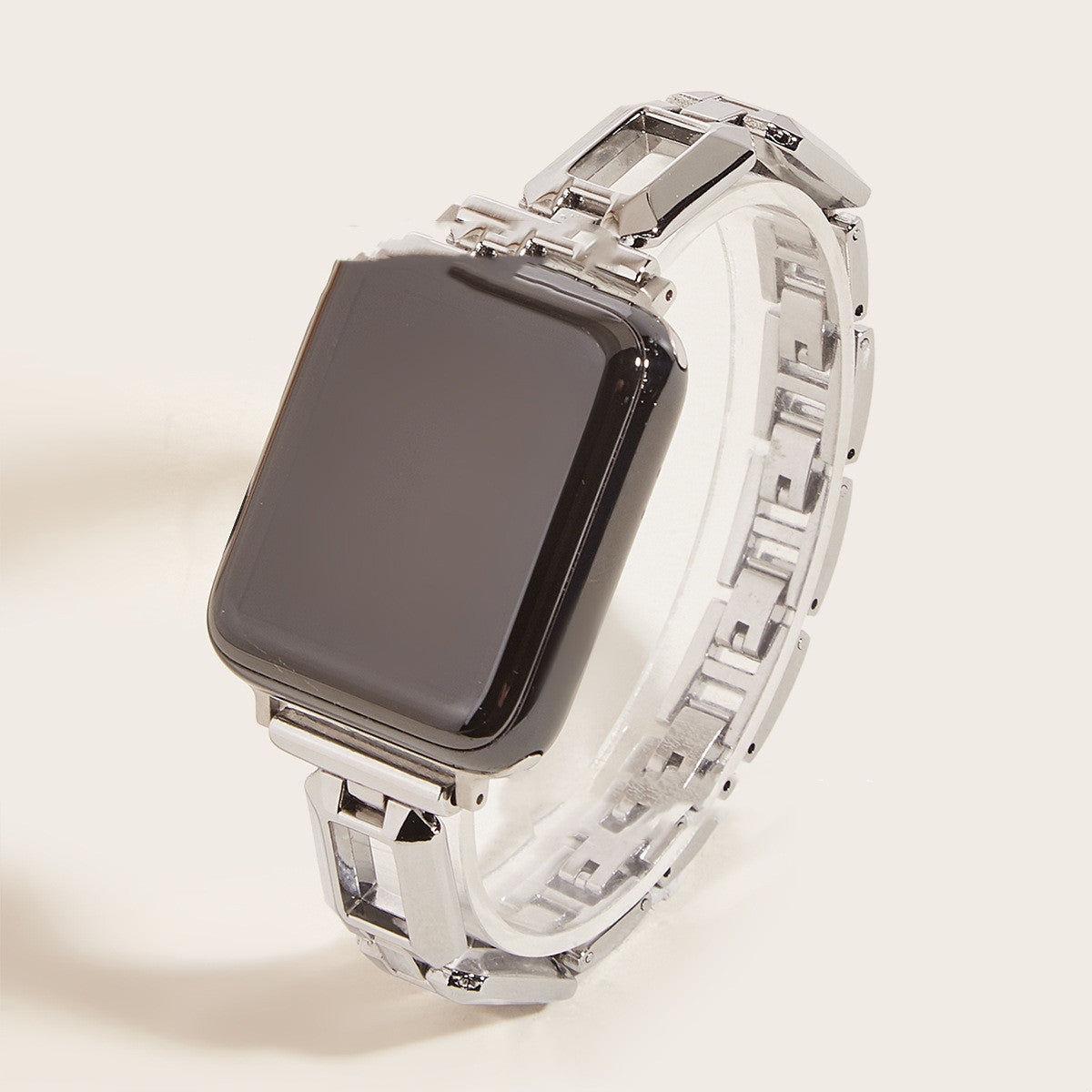 Simple Solid Color Versatile Stylish Textured Smart Strap