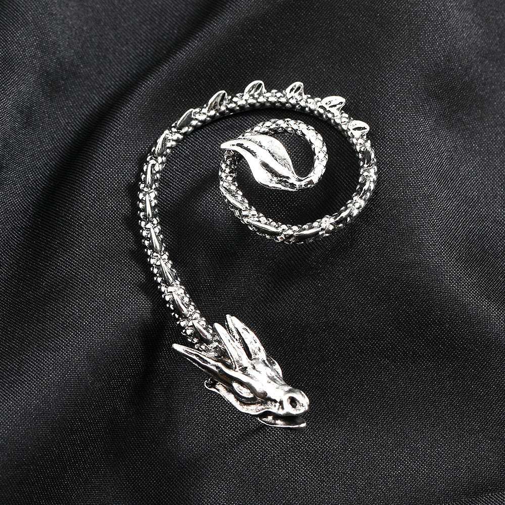 Fashion Punk Vintage Flying Dragon Ear Hook