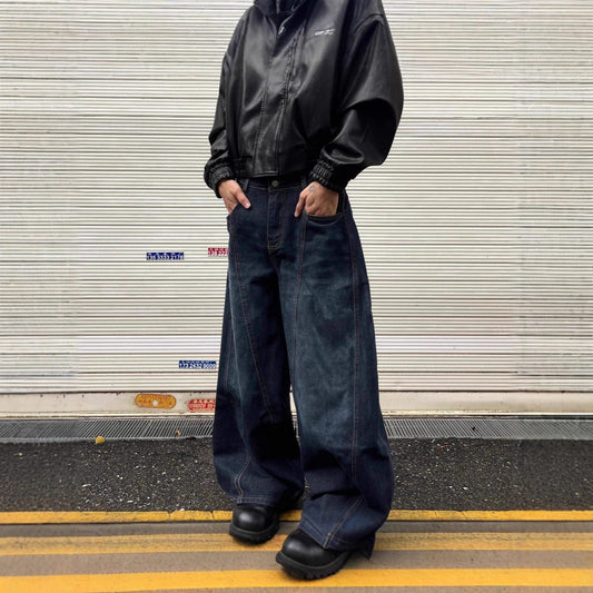 American Retro Machete Jeans For Men And Women