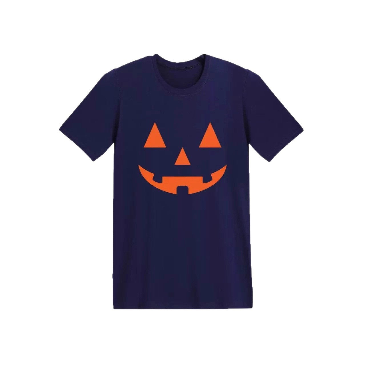 New Pure Cotton Short Sleeve Halloween Costume Casual Loose All-matching Printed T-shirt