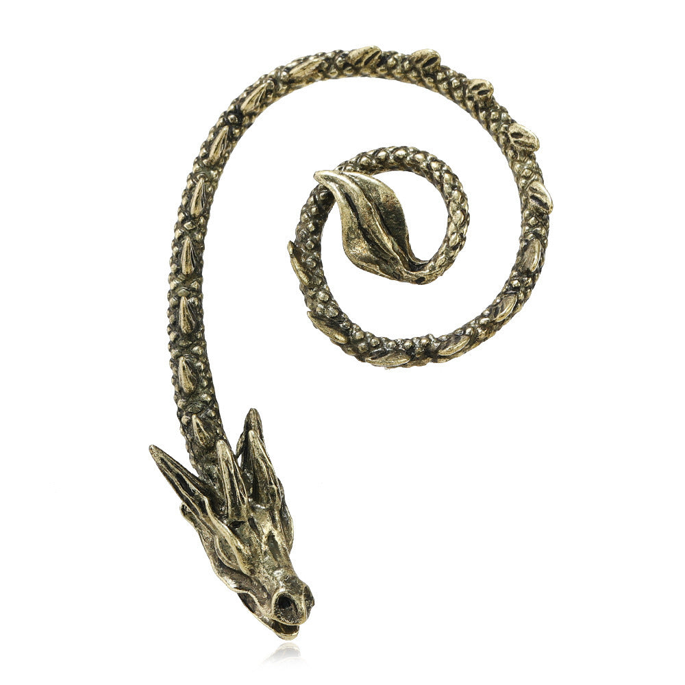 Fashion Punk Vintage Flying Dragon Ear Hook