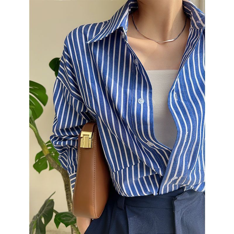 Loose Temperament Chic Shirt Early Autumn Top