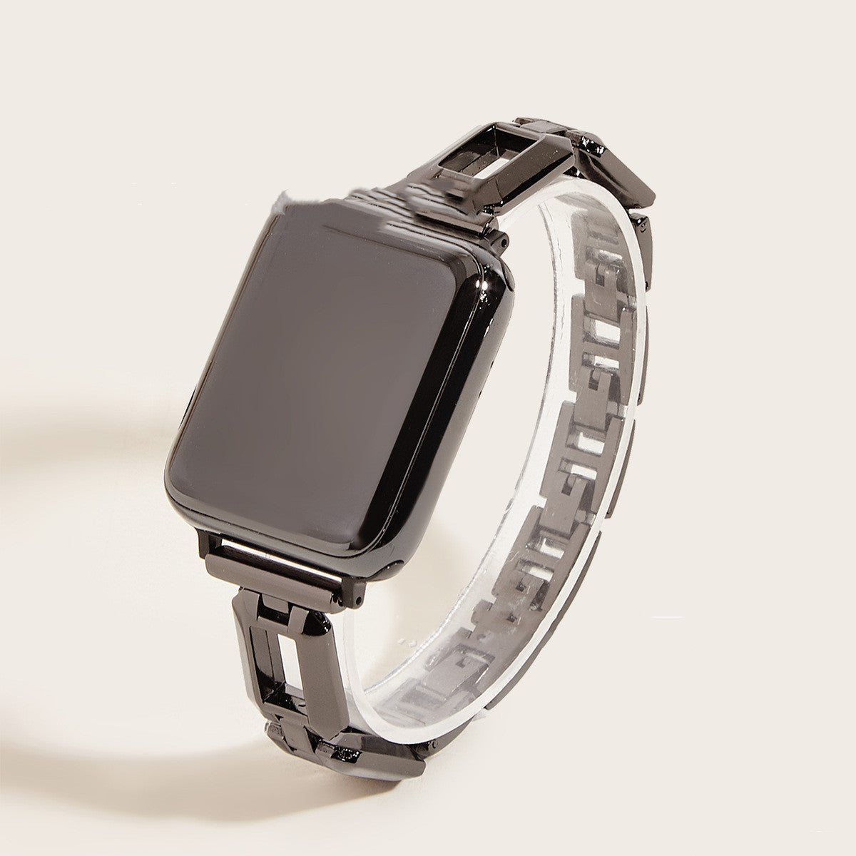 Simple Solid Color Versatile Stylish Textured Smart Strap