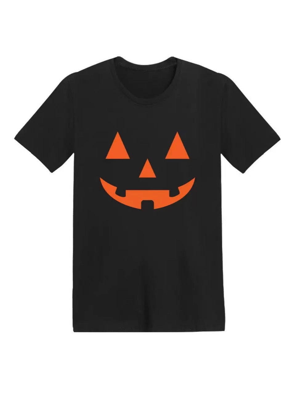 New Pure Cotton Short Sleeve Halloween Costume Casual Loose All-matching Printed T-shirt