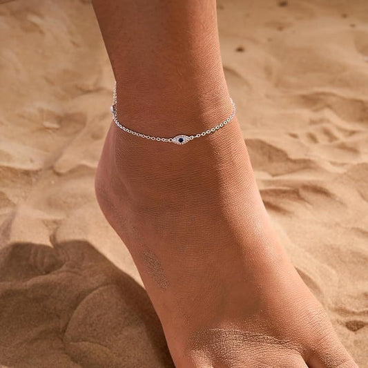 Fashion Summer Style Adjustable Jeweled Pendant All-match Perfect Anklet