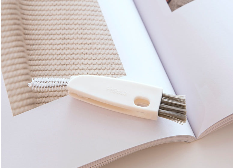 Kitchen Three-in-one Cleaning Brush Water Cup Lid Cup