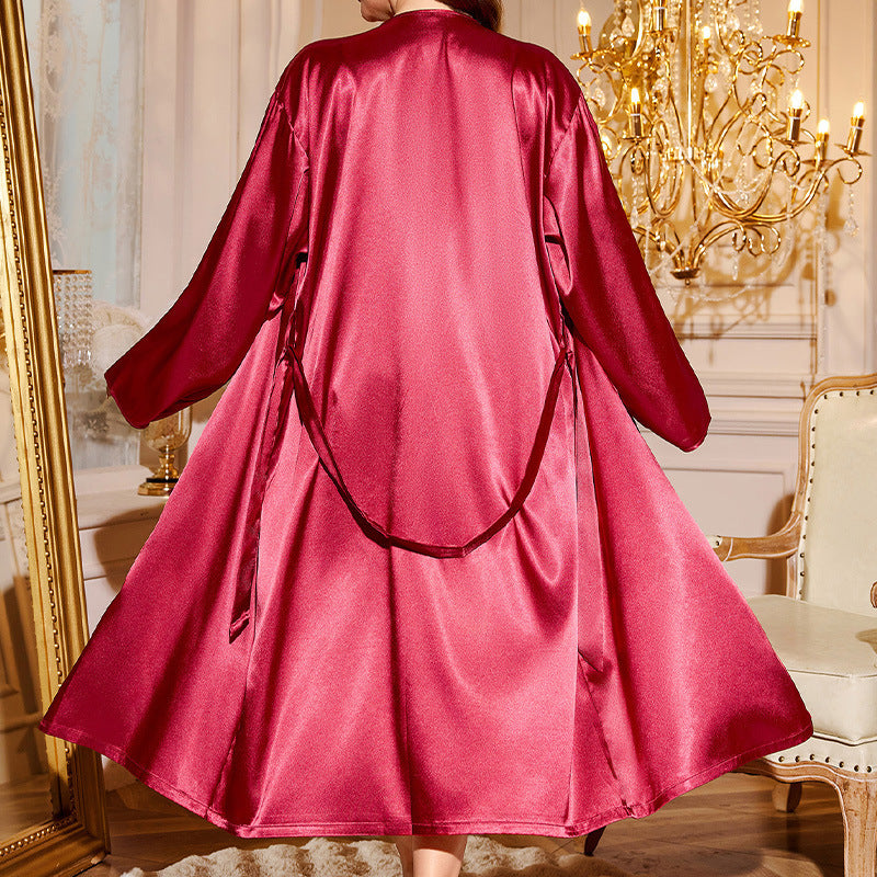 Women's Spring And Summer Casual Slip Dress Set