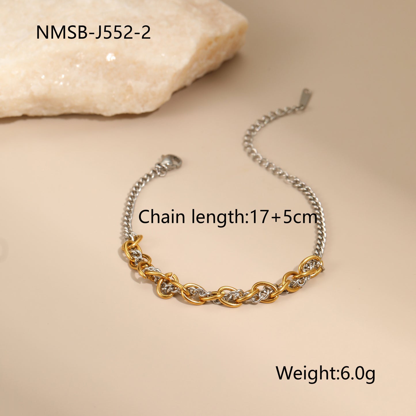 Autumn And Winter New Style Necklaces Gold And Silver Color Matching Earrings Jewelry