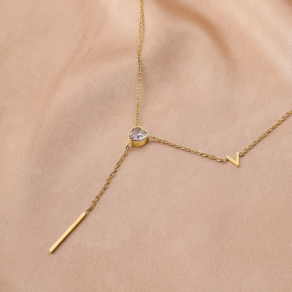 Stainless Steel Real Gold Plated Frosted Butterfly Pendant